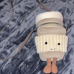 Jellycat coffee cup purse